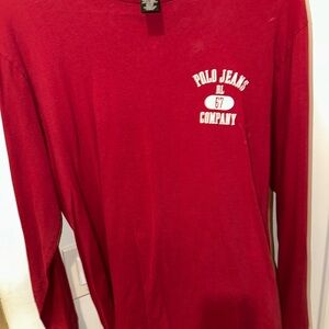 Apollo Jeans Red Long Sleeve Shirt